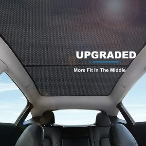 Model Y Sunshade Glass Roof (Won't Sag) Panoramic Windows Sun Shade
